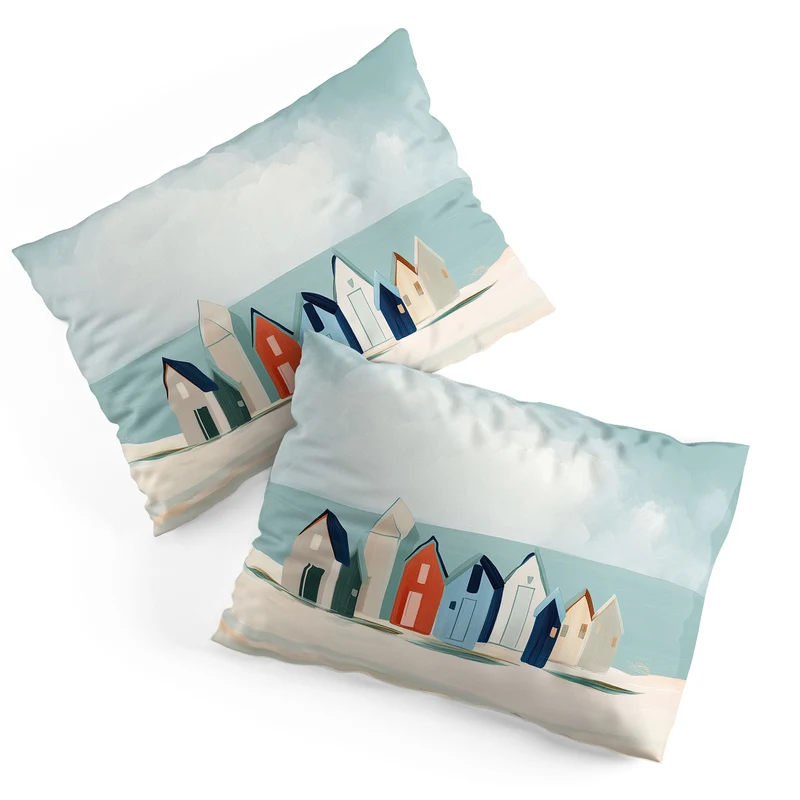 Beach Houses Pillow Sham
