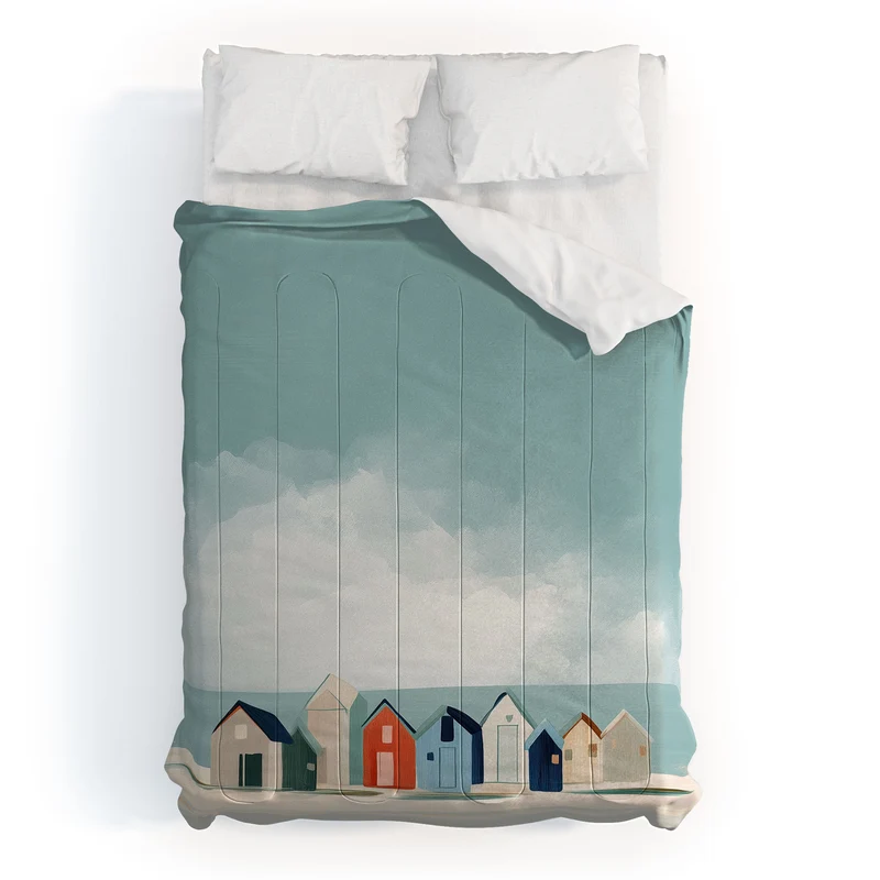 Beach Houses Comforter