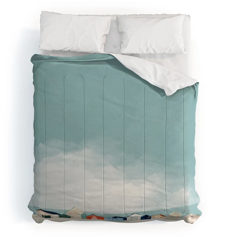 Beach Houses Comforter