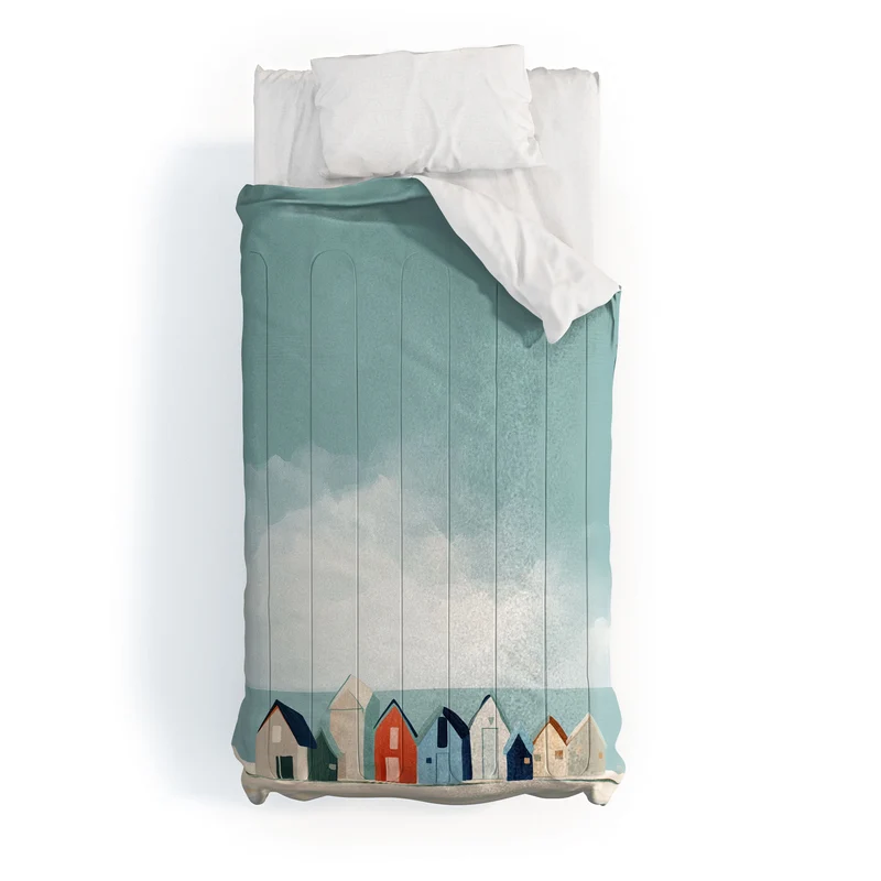 Beach Houses Comforter