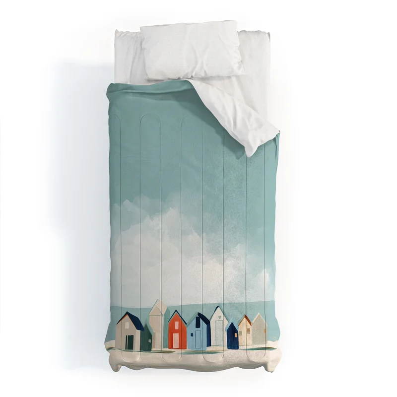 Beach Houses Comforter