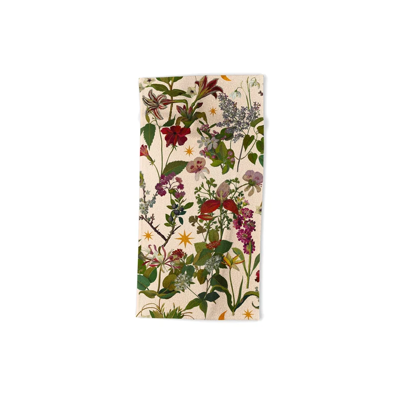 Amryllis Star Neutral Bath Towel