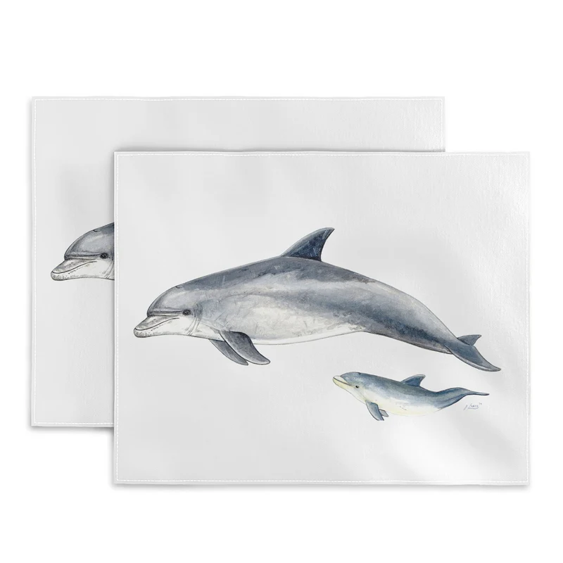 Bottlenose dolphin Tursiops truncatus Placemat
