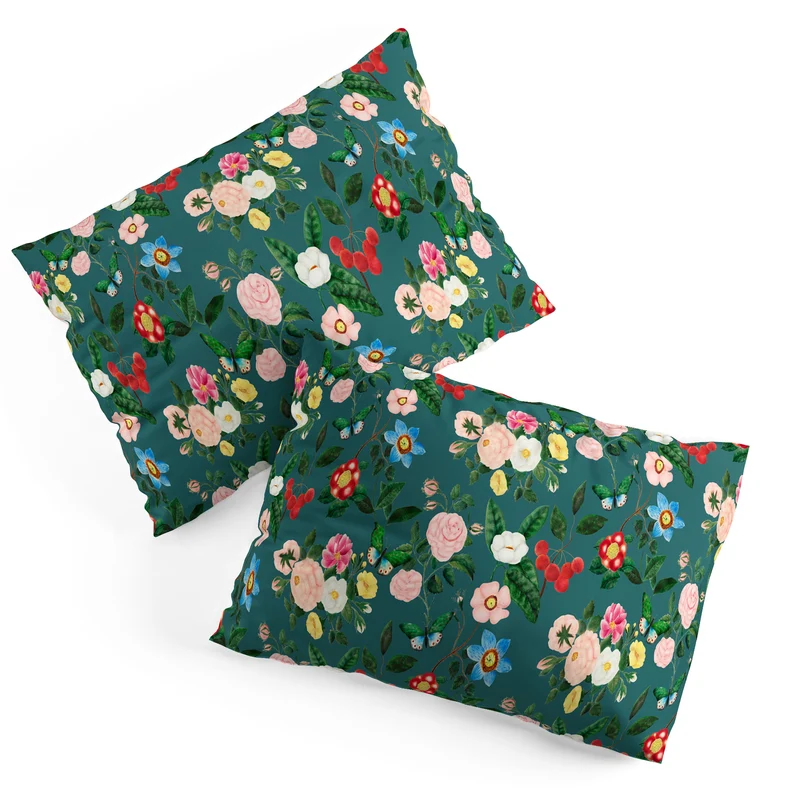 Early June Teal Pillow Sham