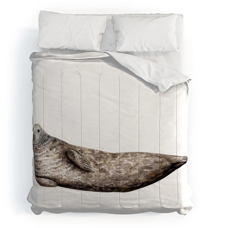 Grey seal Comforter