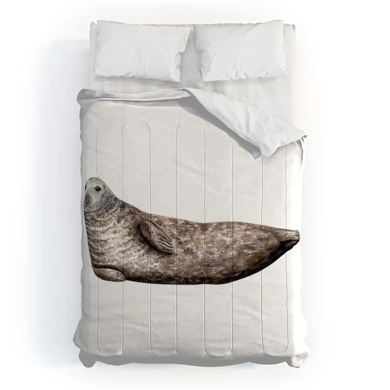 Grey seal Comforter