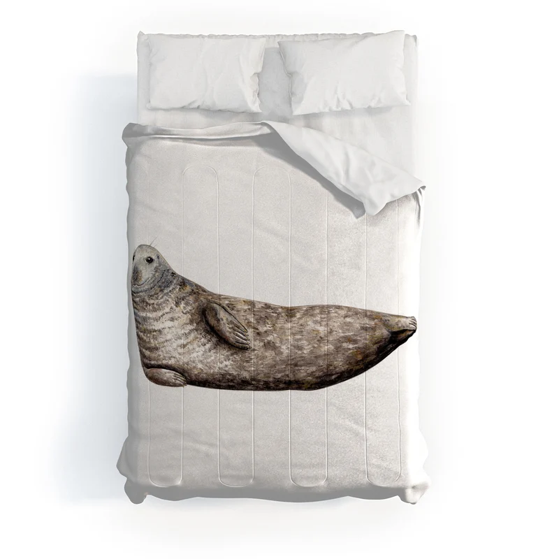 Grey seal Comforter