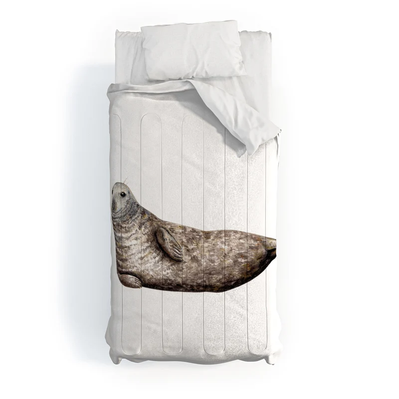 Grey seal Comforter