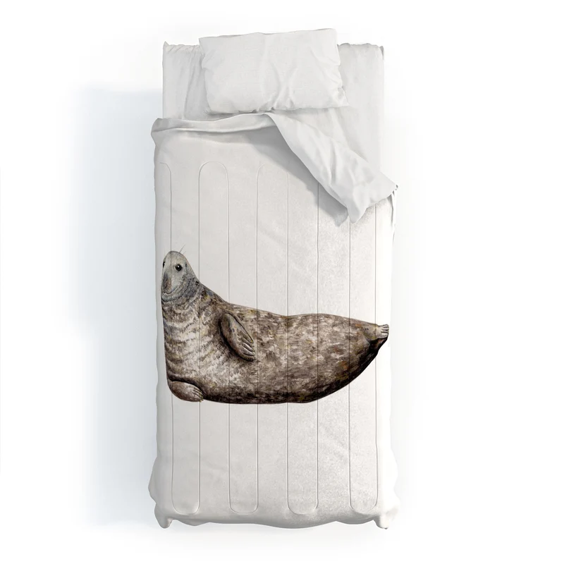 Grey seal Comforter
