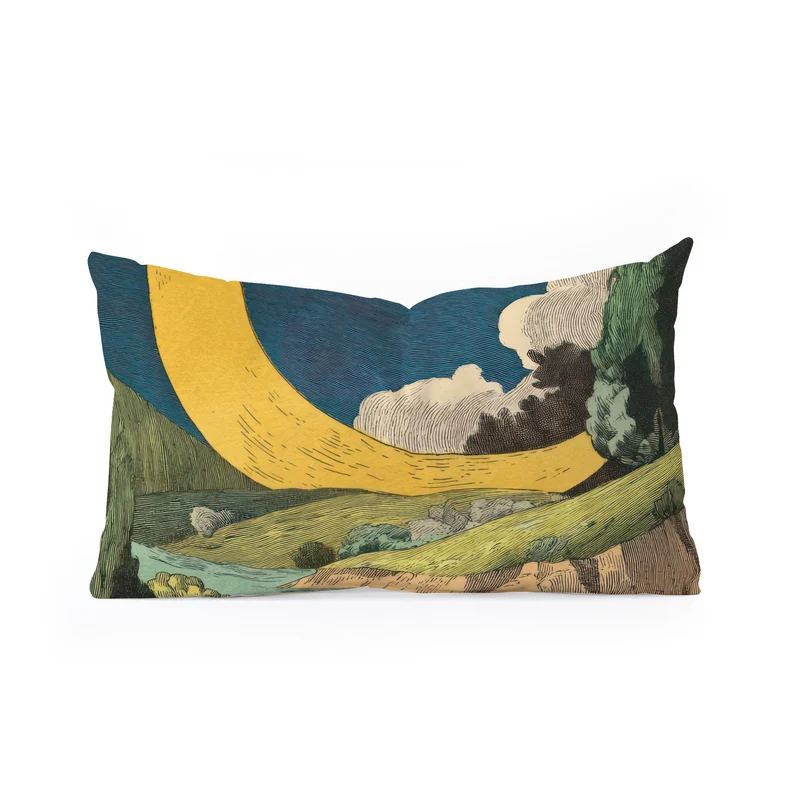 Crescent Valley Rectangular Pillow