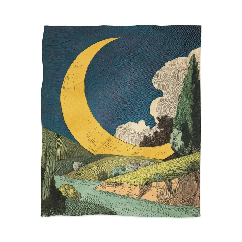 Crescent Valley Throw Blanket