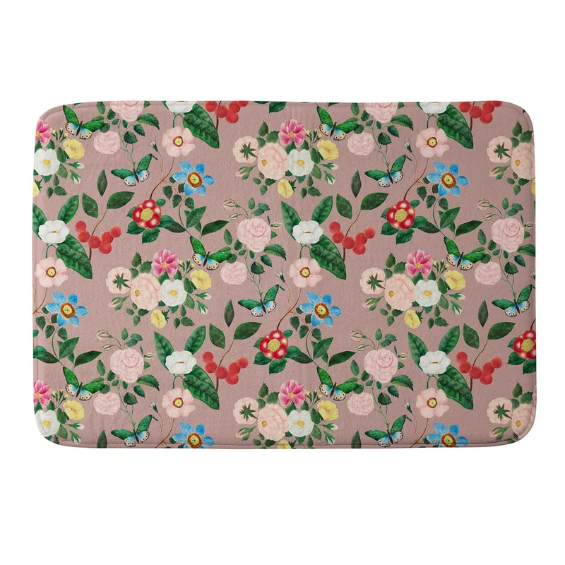 Early June Blush Bath Mat