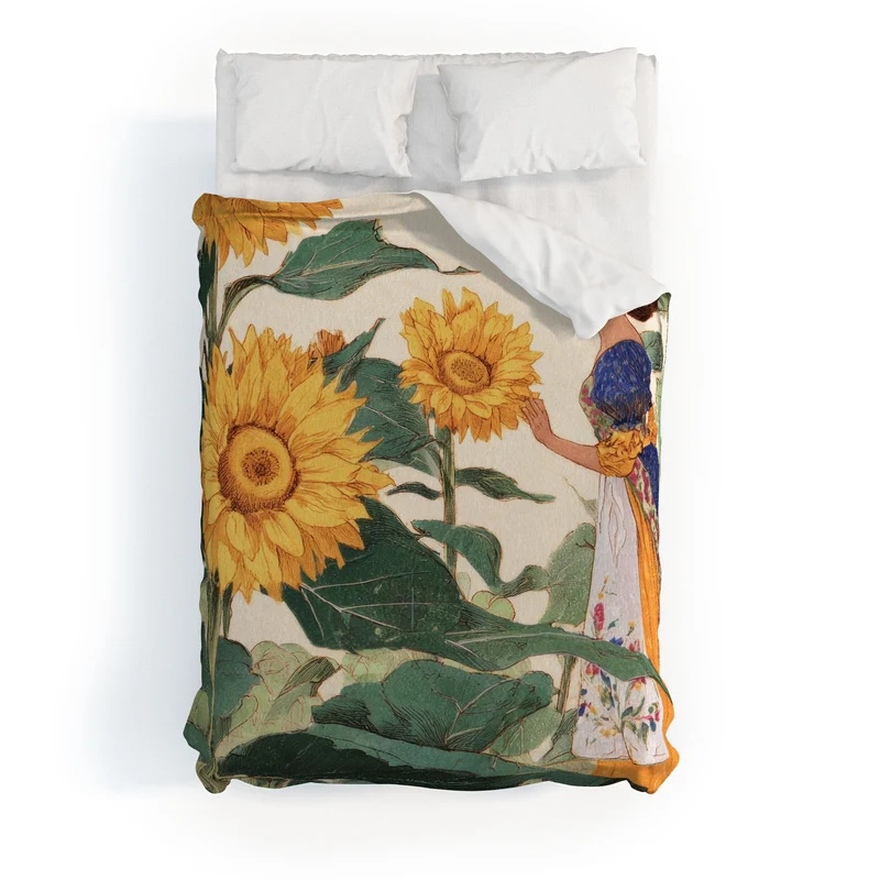 Sunflower Serenade Duvet Cover