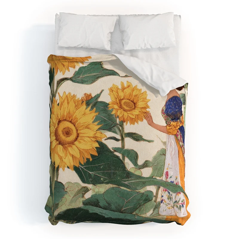 Sunflower Serenade Duvet Cover
