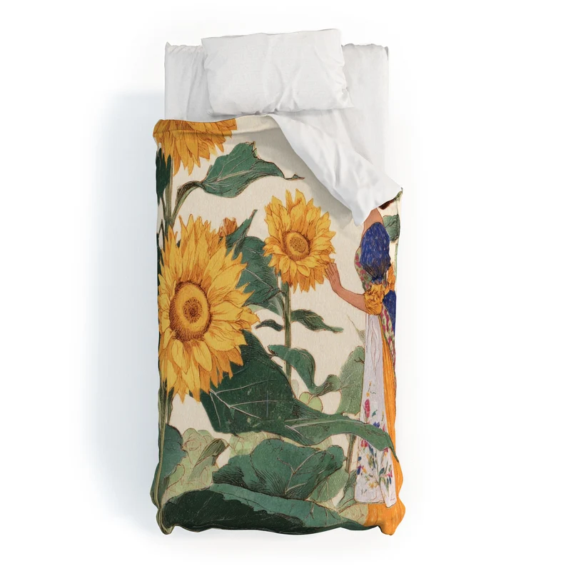 Sunflower Serenade Duvet Cover
