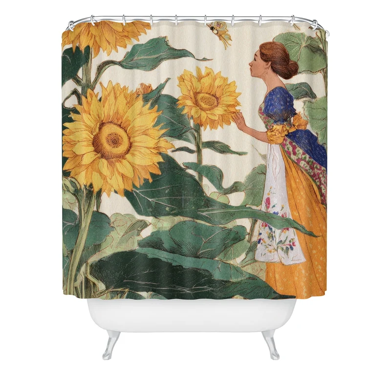 Sunflower Serenade Shower Curtain
