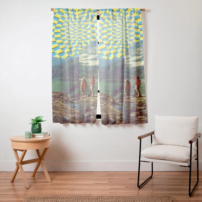 Peak Disco Boogie v2 Window Curtain