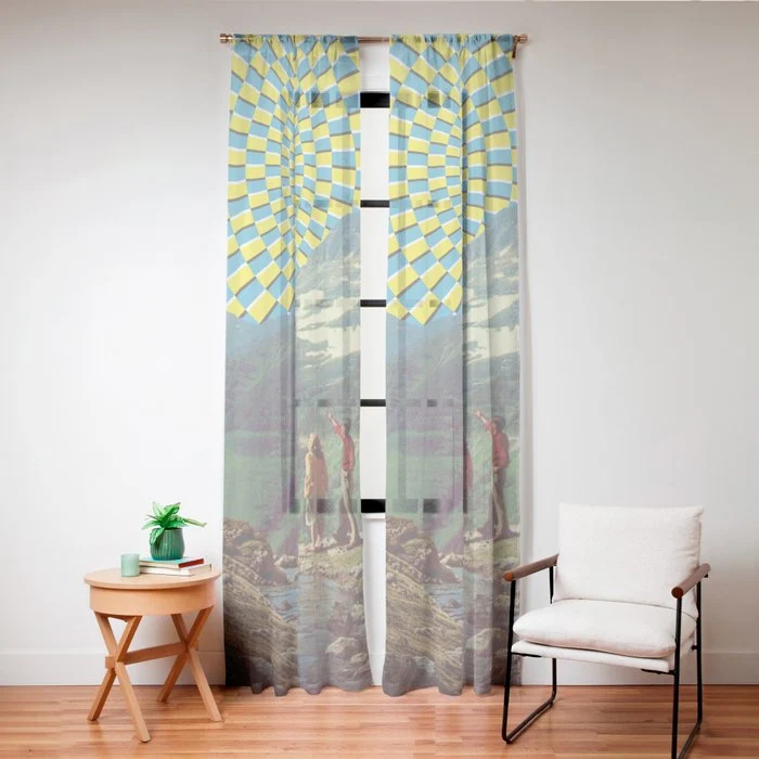 Peak Disco Boogie v2 Window Curtain