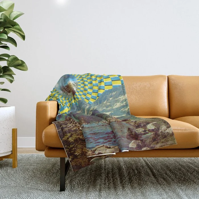 Peak Disco Boogie v2 Throw Blanket