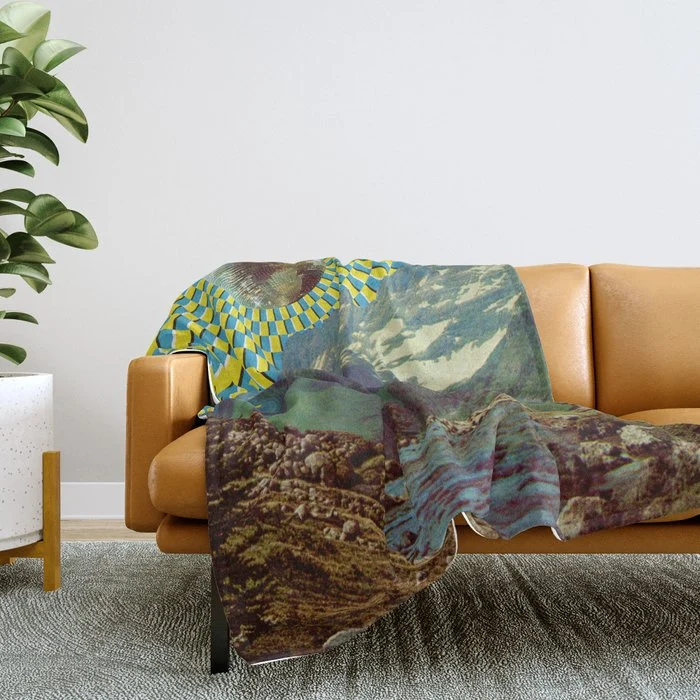 Peak Disco Boogie v2 Throw Blanket
