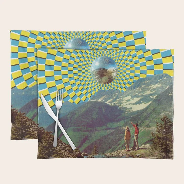 Peak Disco Boogie v2 Placemat