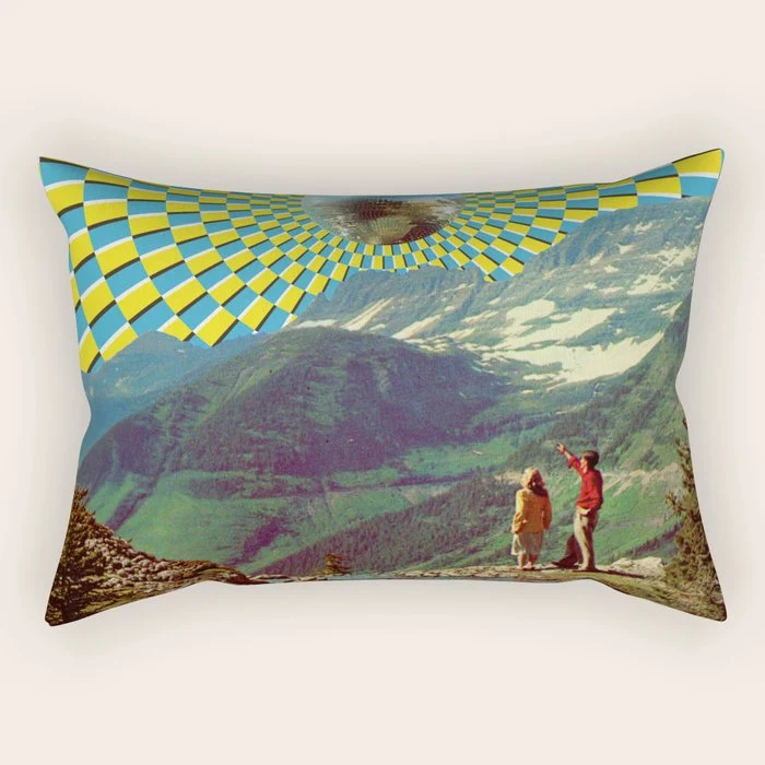 Peak Disco Boogie v2 Rectangular Pillow