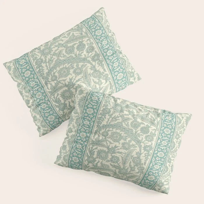 Antique Rug Design Pillow Sham