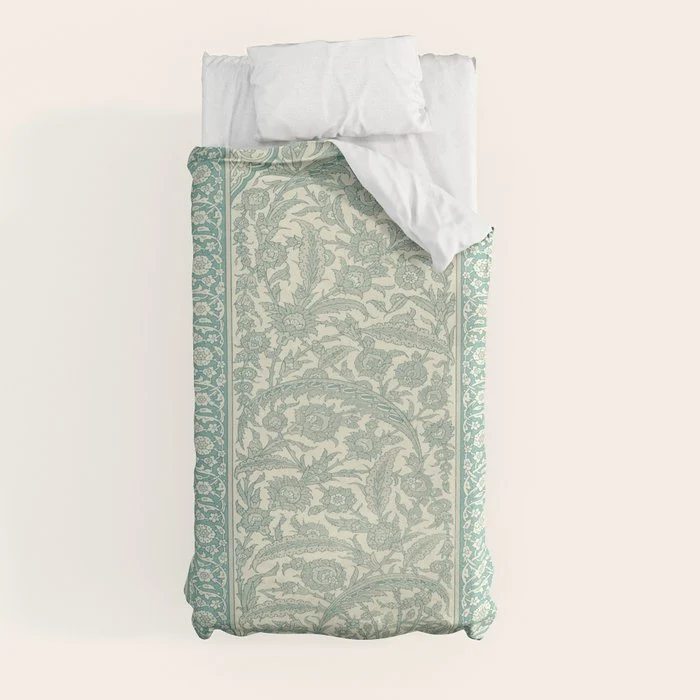 Antique Rug Design Duvet Cover