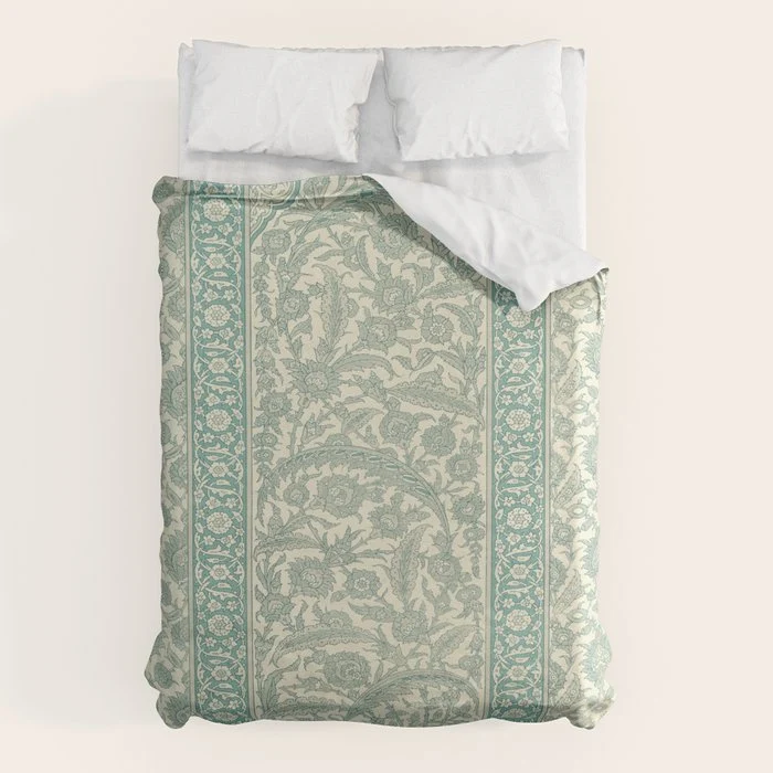 Antique Rug Design Duvet Cover