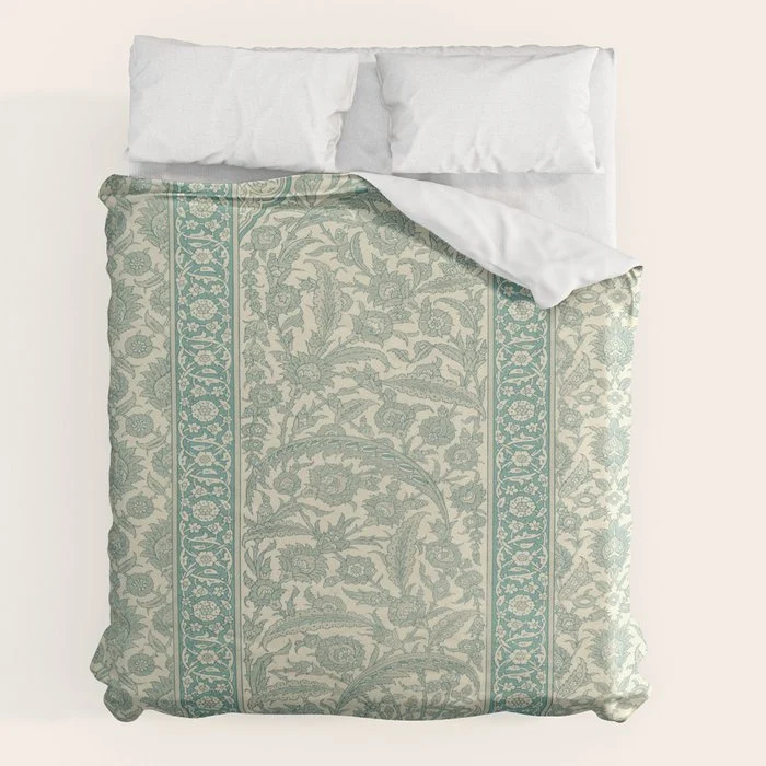 Antique Rug Design Duvet Cover