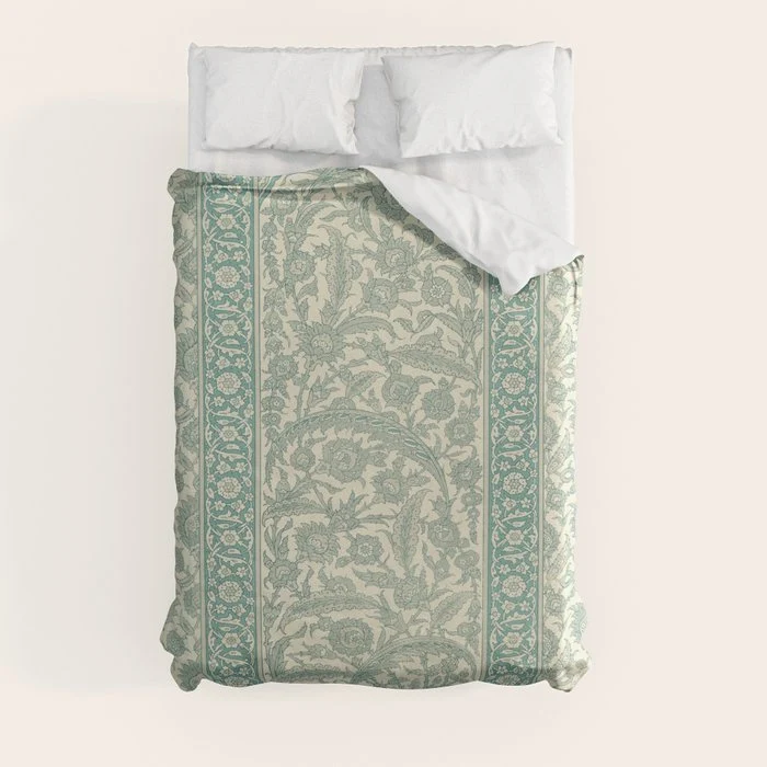 Antique Rug Design Duvet Cover