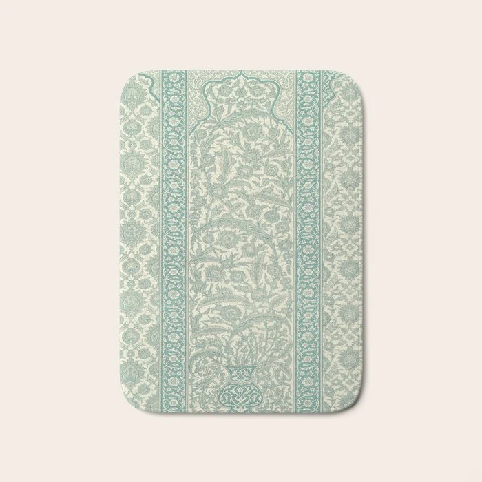Antique Rug Design Bath Mat