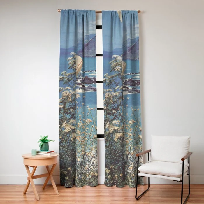 Somewhere Else Window Curtain