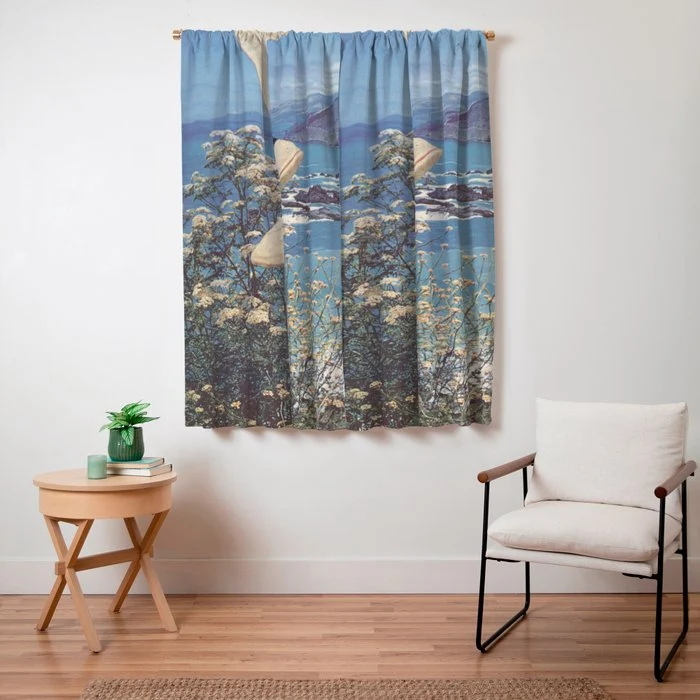 Somewhere Else Window Curtain