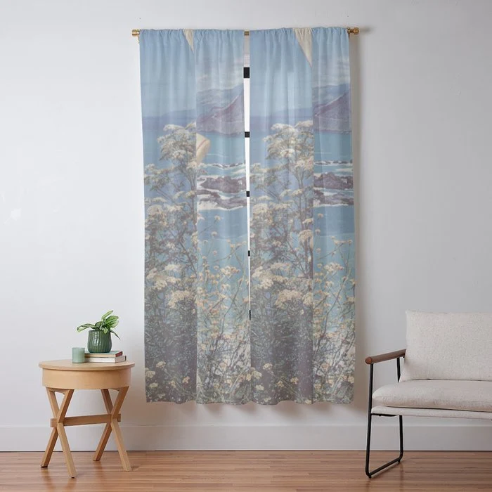 Somewhere Else Window Curtain