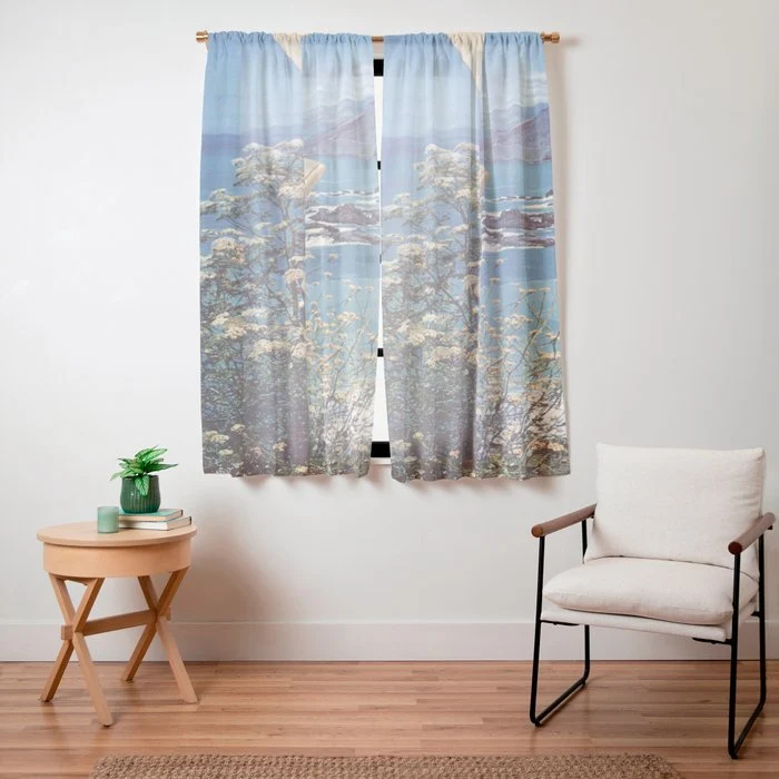Somewhere Else Window Curtain
