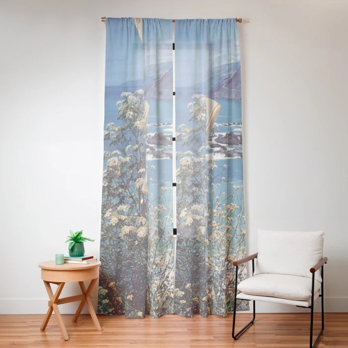 Somewhere Else Window Curtain
