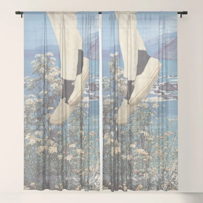 Somewhere Else Window Curtain
