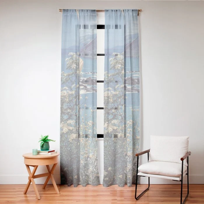 Somewhere Else Window Curtain
