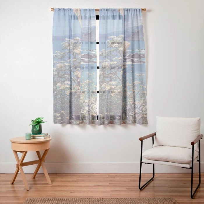 Somewhere Else Window Curtain