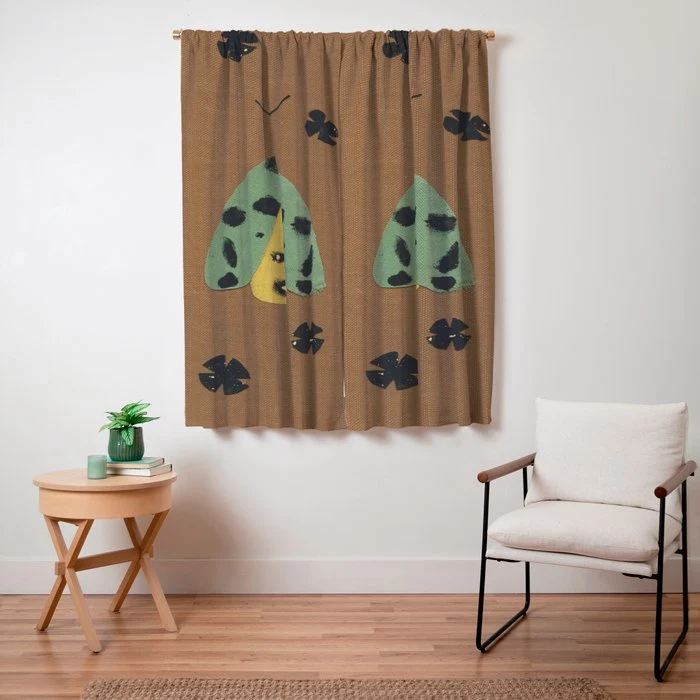 Moth II Window Curtain