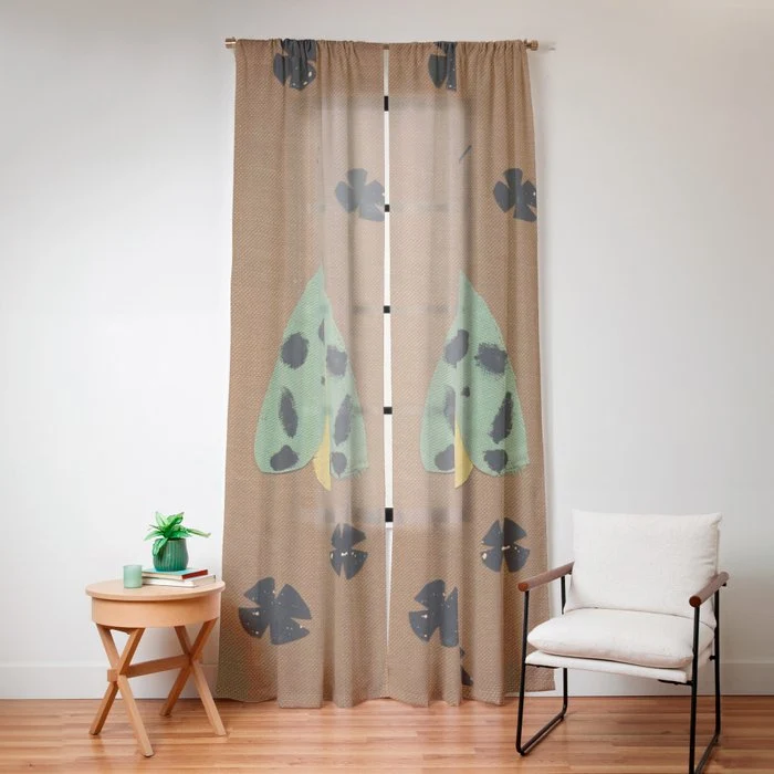 Moth II Window Curtain
