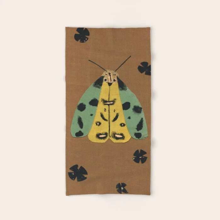 Moth II Bath Towel