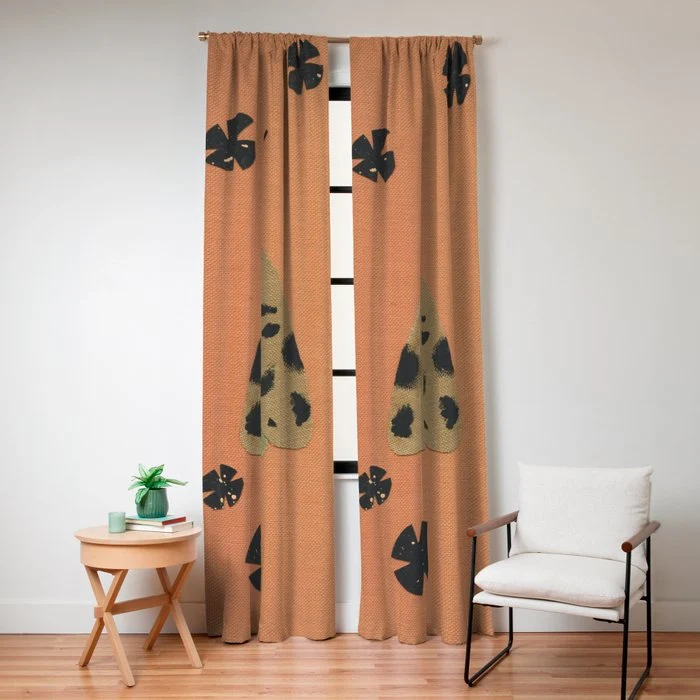 Moth I Window Curtain