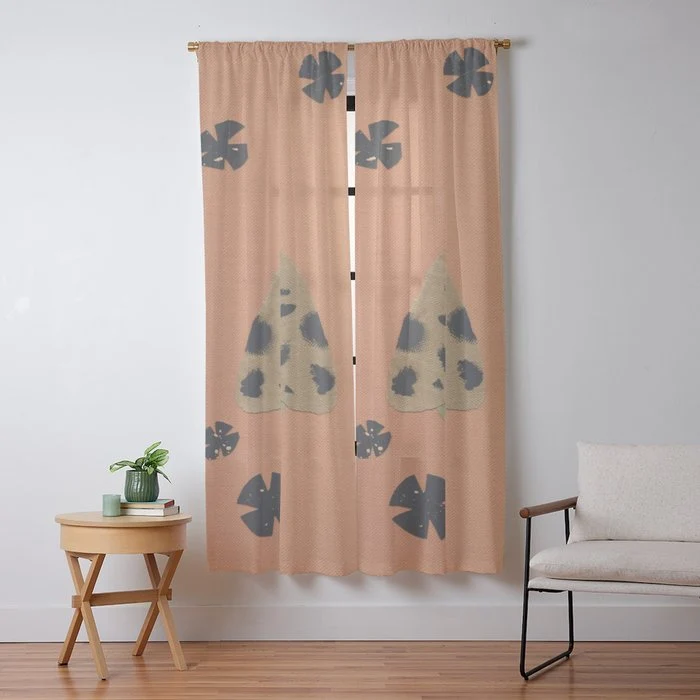 Moth I Window Curtain