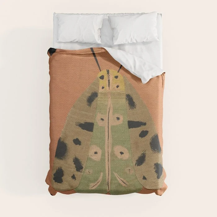 Moth I Duvet Cover