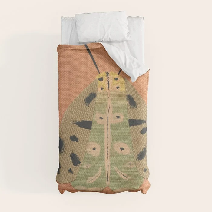 Moth I Duvet Cover