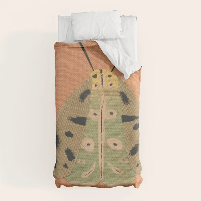 Moth I Duvet Cover