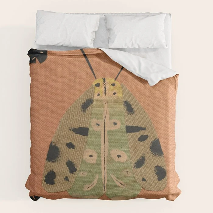 Moth I Duvet Cover