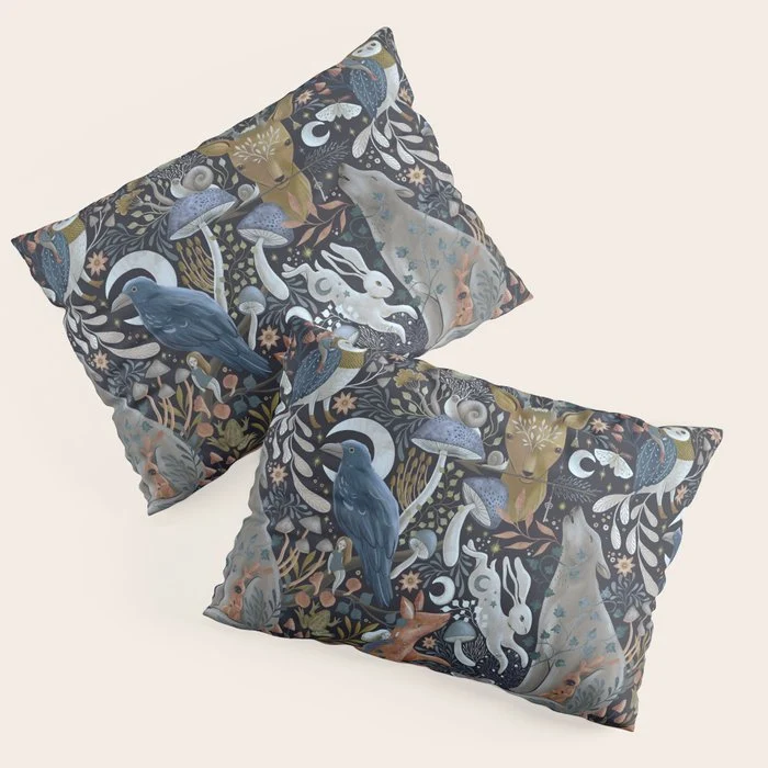 Whimsical Gothic Pillow Sham